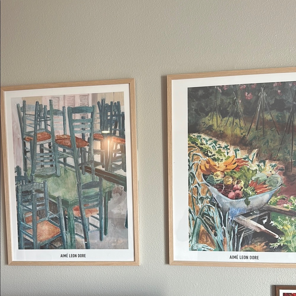 Aime Leon Dore Multicolor Art Prints Set Vibrant and Organic